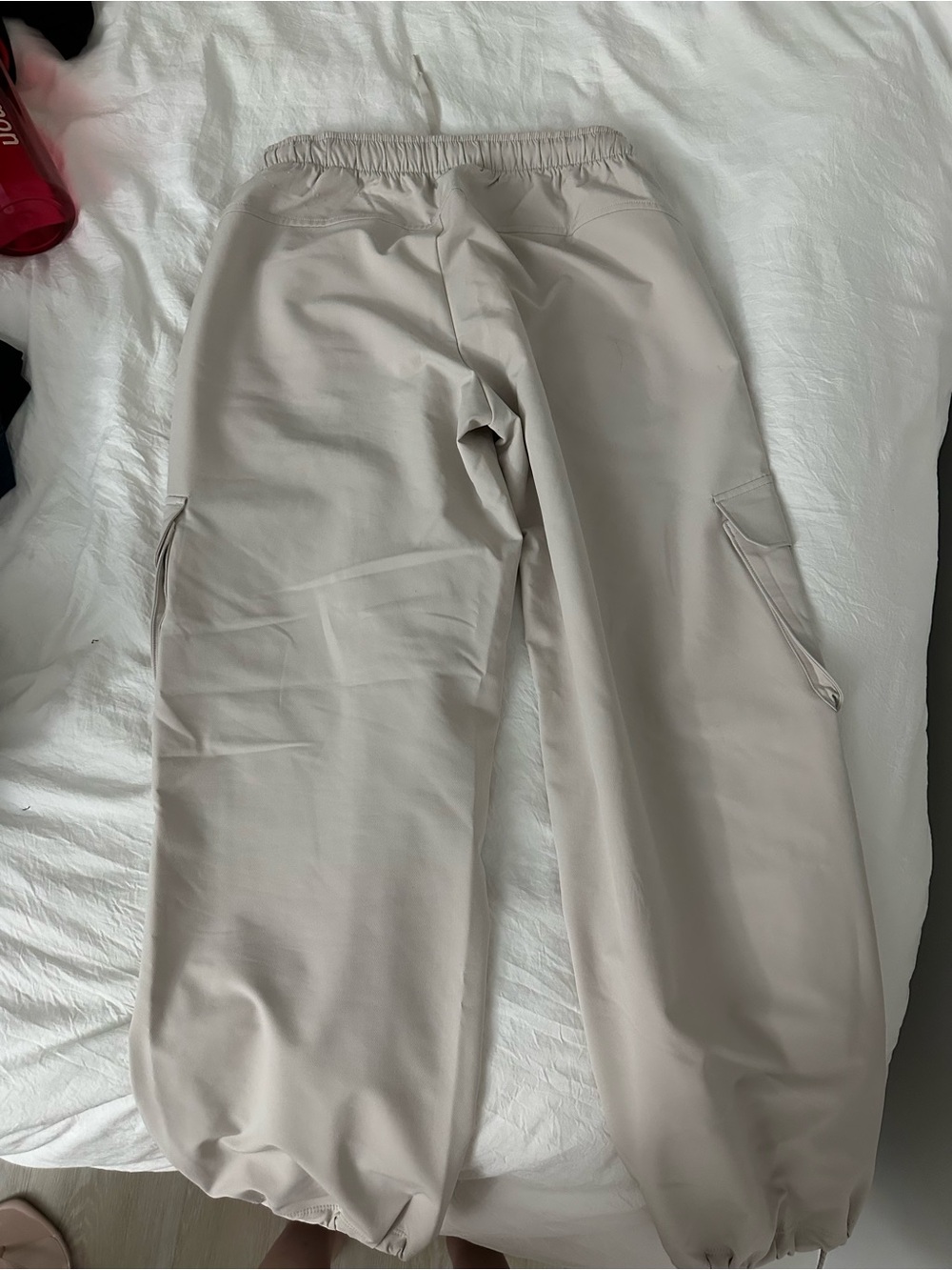 Fleece lined parachute pants- Short inseam - Picture 2 of 3